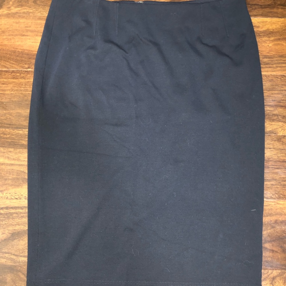 Black Akris skirt
